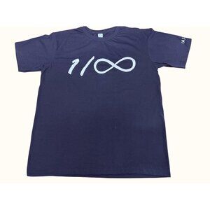 CCC Infinity Symbol Denominator Black Tee Shirt All Cotton Size Extra Large
